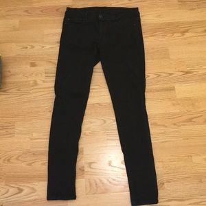Black skinny jeans